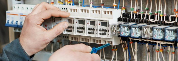 electrician working